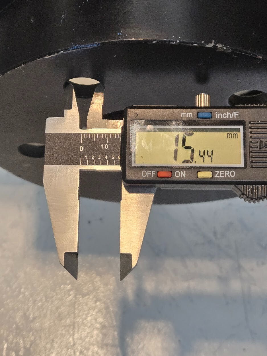 Drilled Brake Rotor 4 9-88 07 90 | 5x4.5in Bolt Pattern 11 9/16" Diameter