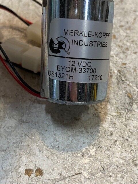 Merkle-Korff Industries Motor EYQM-33700 12VDC DS1521H 17210