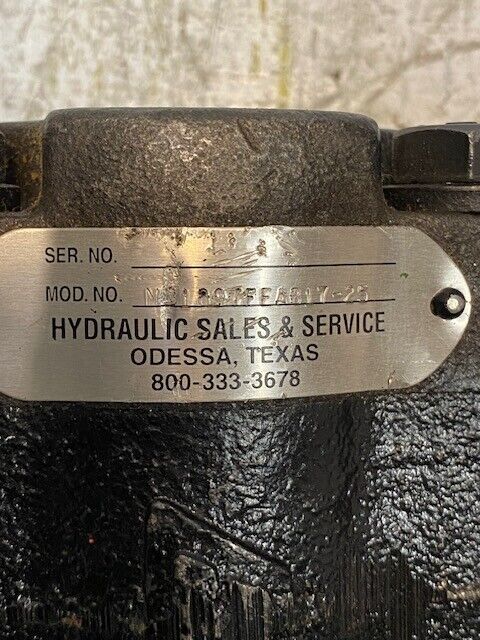 Hydraulic Sales & Service Pump M81897FFAB17-25 13-Spline 22mm 1-5/8" Shaft