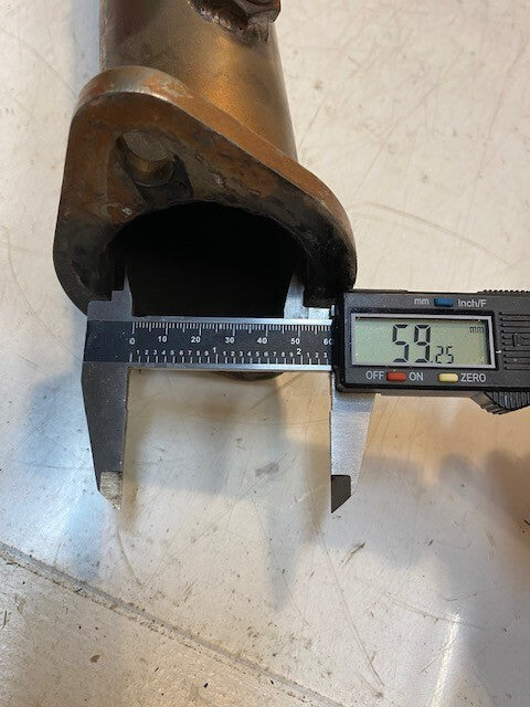 JAGCO Exhaust Pipe 28" Long 4-3/4" Tall 58mm ID 64mm OD