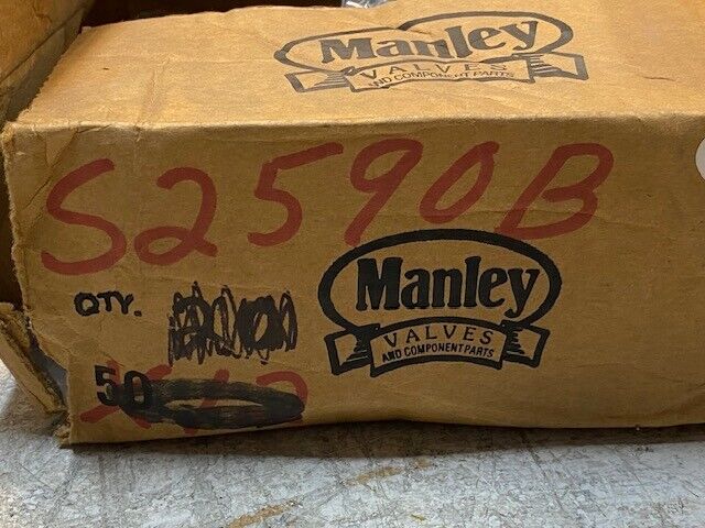 4 Quantity of Manley Valves S2590B (4 Quantity)