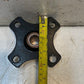 4-Bolt Wheel Hub Drive Flange Front Rear Axle Hub Flange 20mm Bore 4" Wide