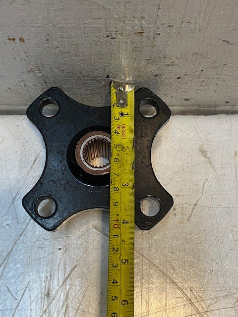 4-Bolt Wheel Hub Drive Flange Front Rear Axle Hub Flange 20mm Bore 4" Wide