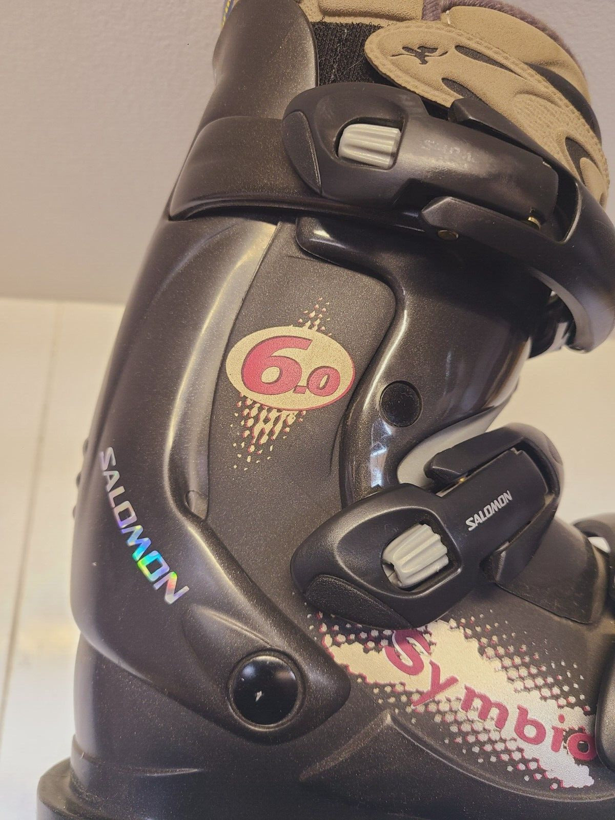 Salomon Symbio Flex 50 Ski Boots 6.0 Metal Black 23.5 | RPZ20995