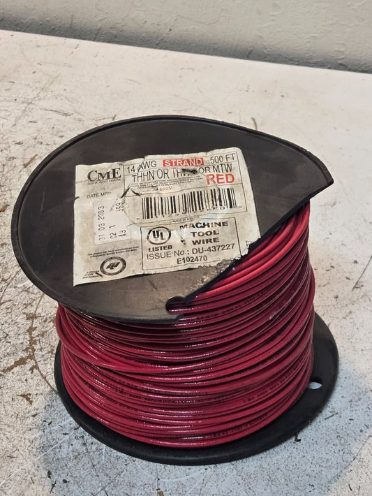 Approx. 500' of CME 14 AWG Wire THHN | THWN | MTW | 711259228205 (Approx. 500')