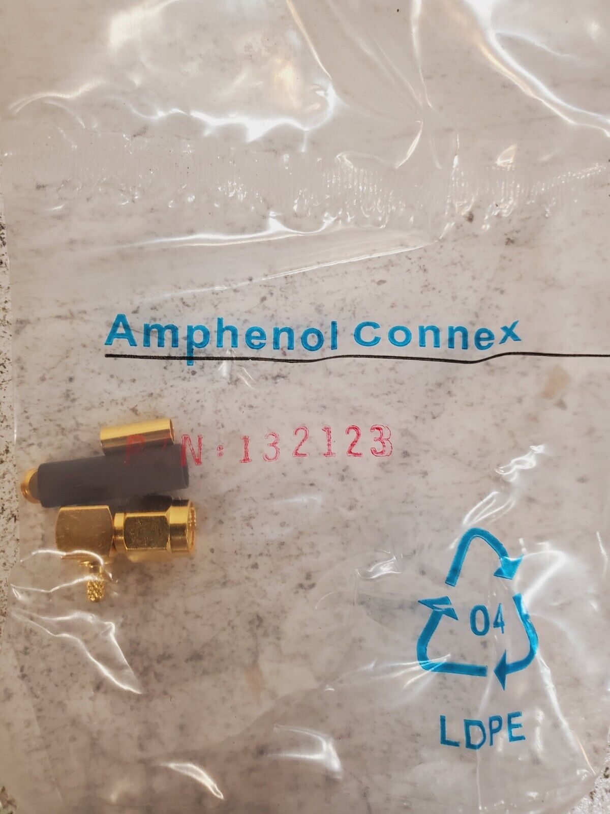 14 Qty Amphenol RF Connectors P/N 132123 (14 Qty)