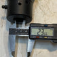 Walker Manufacturing Shear Pin U-Joint Drive Shaft 15-Spline 15-1/2" L 24mm Bore