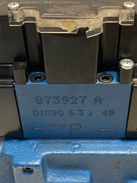 Mannesmann Rexroth Directional Control Valve H-4WEH22E74/6EW110N9ETDA