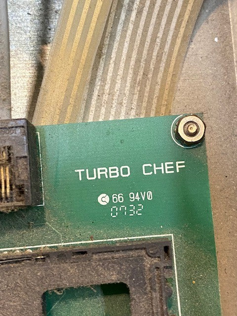 Turbo Chef Keypad Panel for High-Speed Toasting Oven 135040A | GU128X64-800B