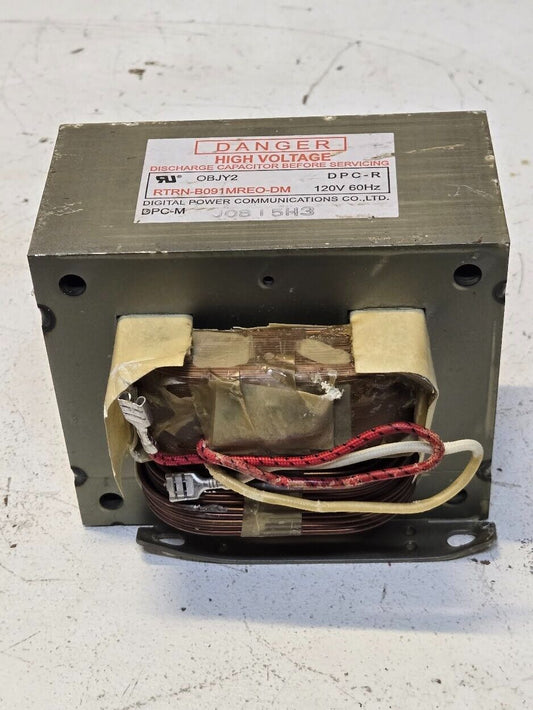 Transformer RTRN-B091MREO-DM 120V for Sharp Microwave