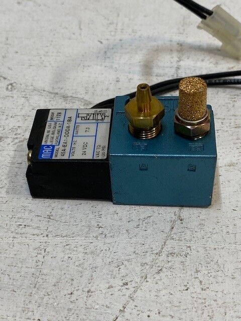 MAC Solenoid Valve 45A-EA1-DDDA-1BA, 24VDC, 7.3W, 120Psi