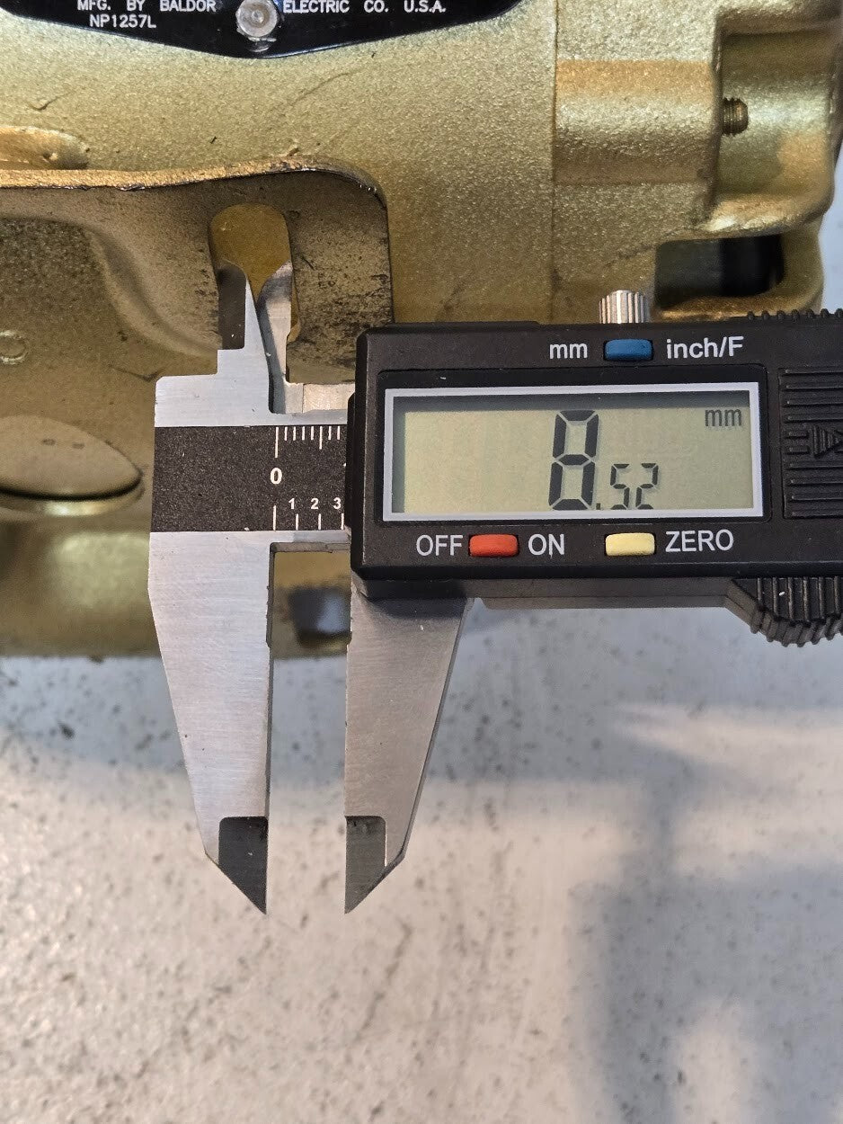 Baldor Pump Motor 34G040Y219 | 1/3 HP | 100 V | Frame 48YZ | 40 C | W0508251407