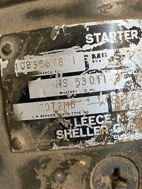 Leece-Neville Starter 24V 10935376 | M001094064 | 8349206 | MS53011 | 7072MD