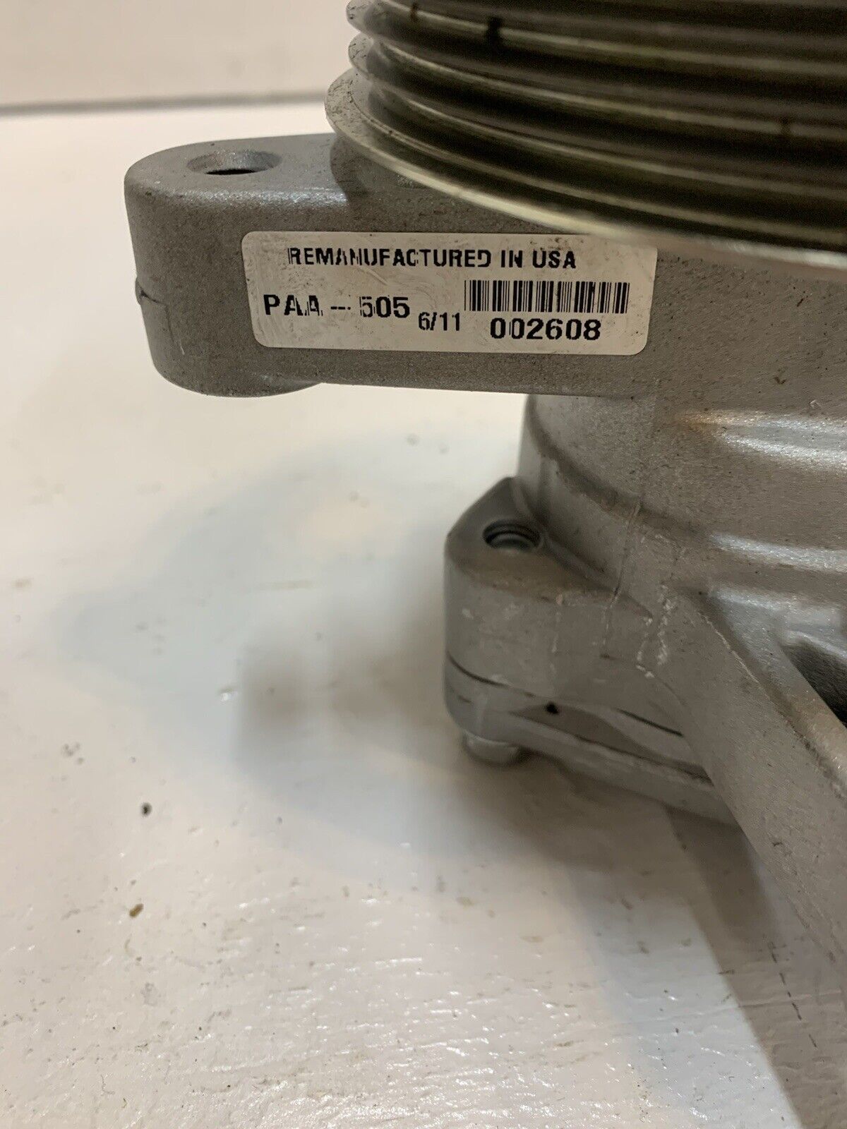 PAA-505 Compressor / Alternator ASI-B1-B | PAA-3 | 002608