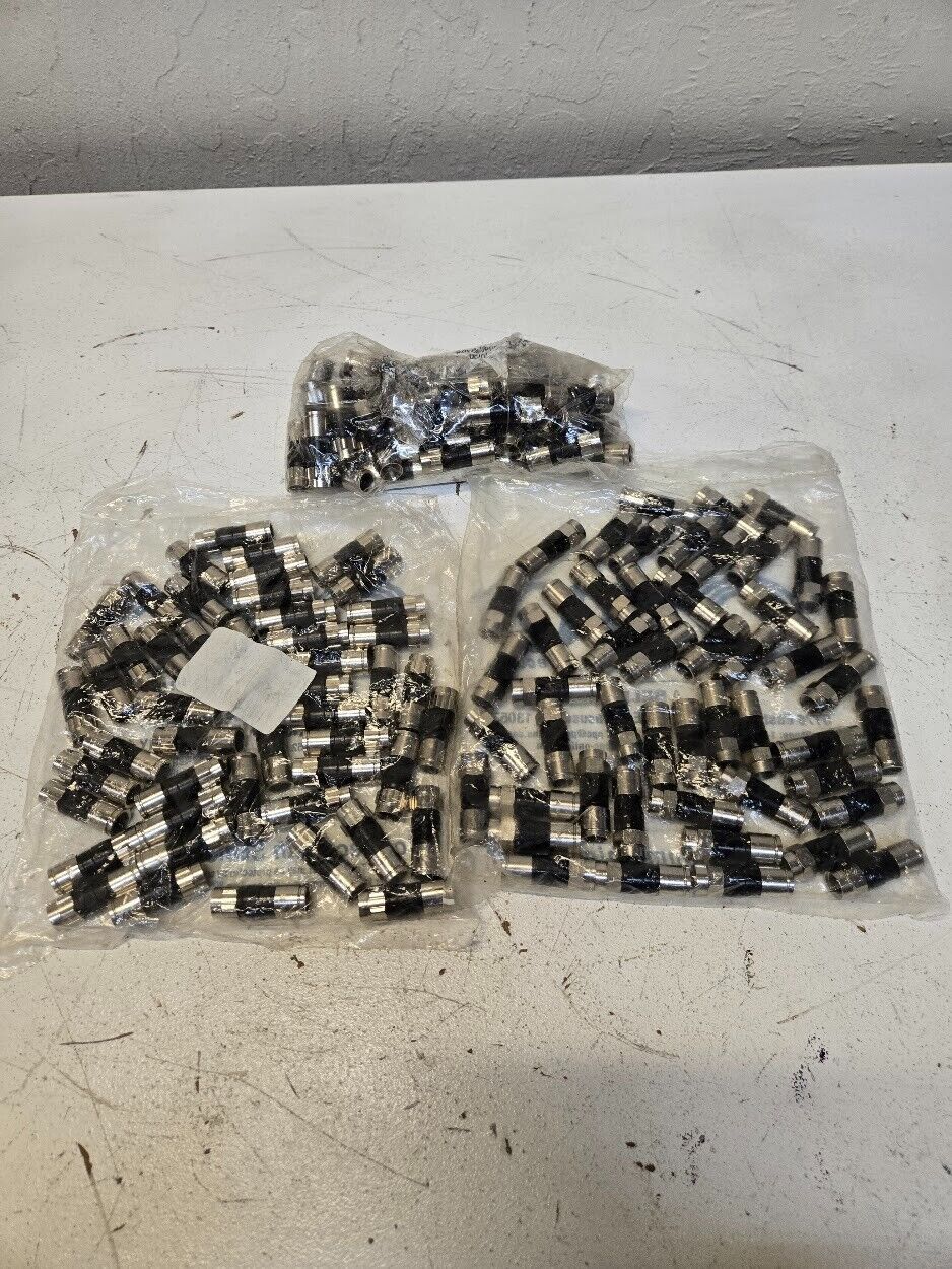 Approx. 150 Quantity of PPC EX6XL RG-6 Compression Connectors (150 Quantity)