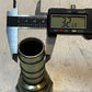 2 Quantity of Hydraulic Hose Fittings 4-1/4" H 33mm OD 23mm ID 50mm Hex (2 Qty)