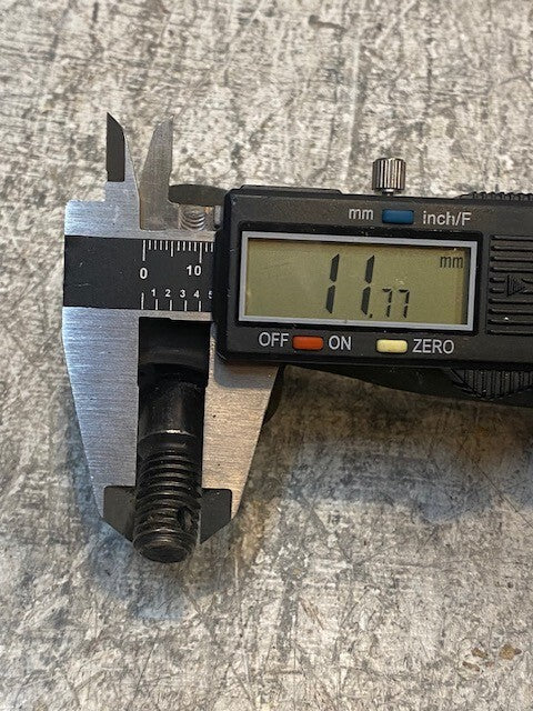 Federal Mogul Steering 99 Tie Rod End 14-1/2" Long 12mm Thread 17mm End