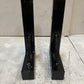 2 Drop Down Trailer Hitchs 2" 6 Holes 11.5" Length 8-3/4" Width Adjustable Shank