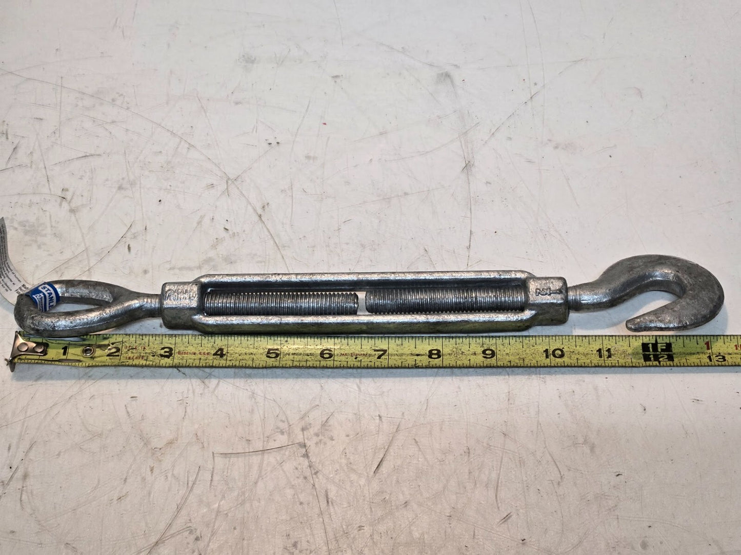 2 Quantity of Stanley National Hardware N177-501 Turnbuckles 1/2"x6" (2 Qty)