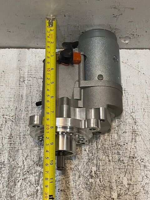 Starter Motor 13mm 18-Spline Shaft 10-1/2" Long 6-1/2" Wide 5" Tall