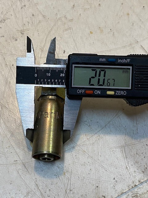 3 Quantity of Parker Parflex 10655-6-6 Hydraulic Crimp Fittings (3 Quantity)