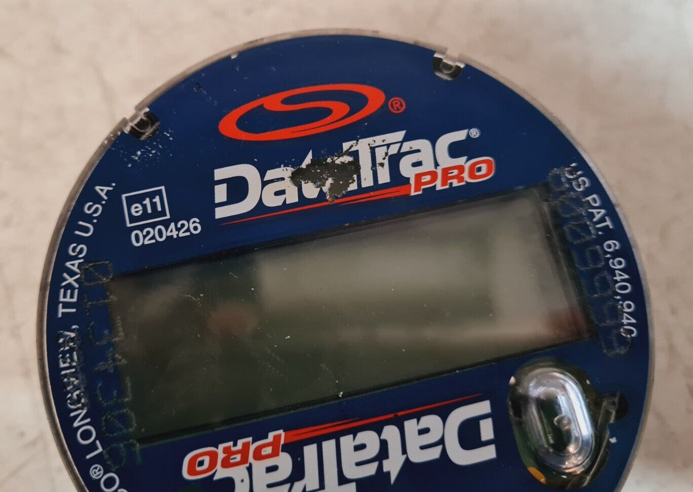 Datatrac Pro Hubodometer 024426 e11 | 0134306 | 6009999 | US PAT 6,940,940