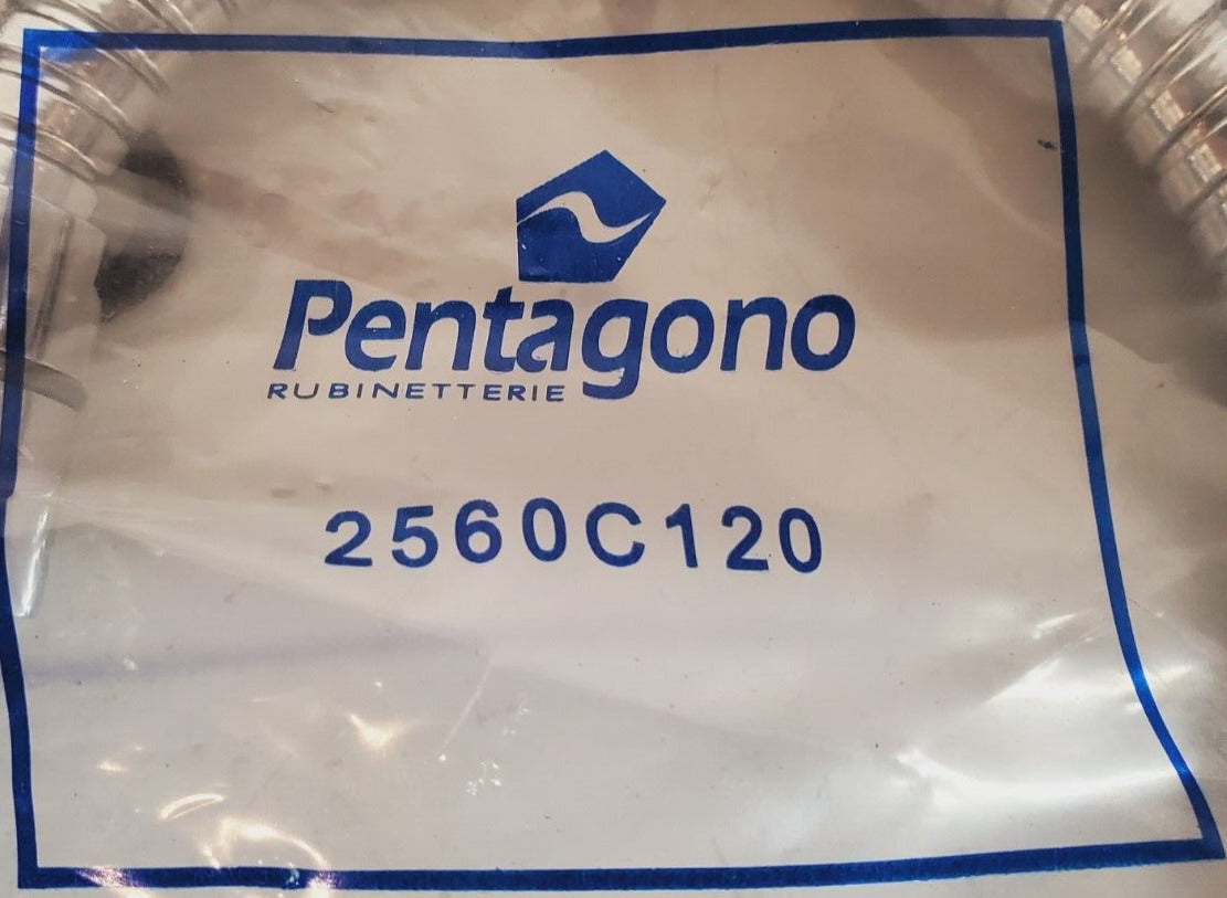 7 Quantity of Pentagono Hand Shower Hoses 2560C120 (7 Qty)