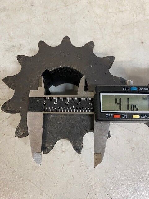 Martin 80BS13 1 5/8 Bored to Size Sprocket - 80 / 1 in, 1.62" Bore