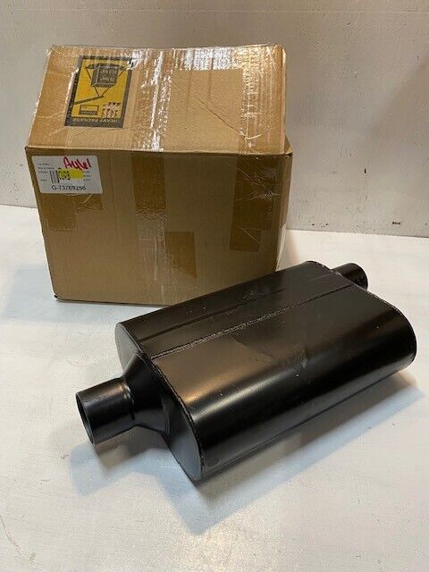 Car Muffler K042441 2.25 Offset In / 2.25 Center Out