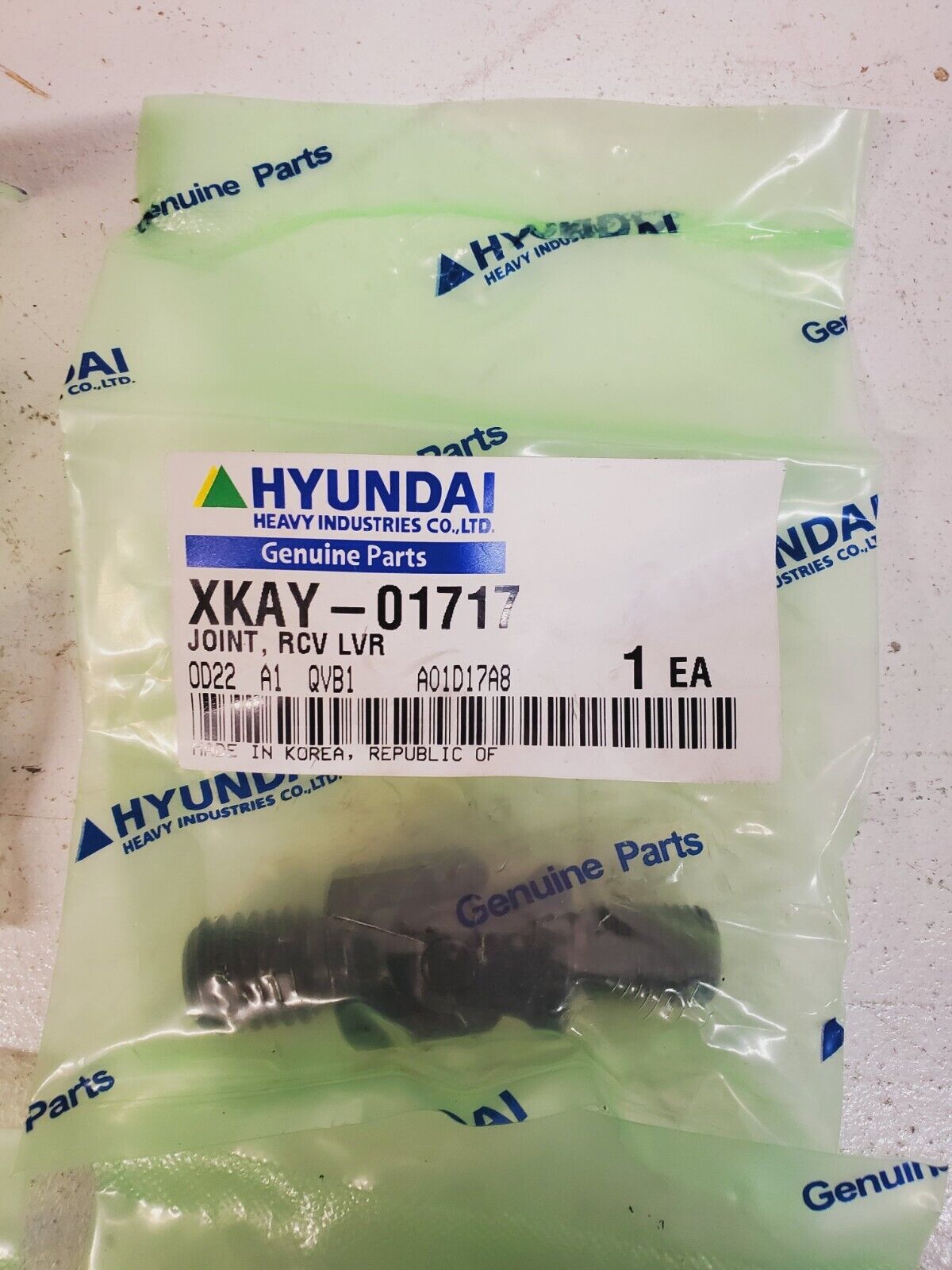 4 Qty of Hyundai XKAY - 01717 | Joint RCV LVR | OD22 | A1| QVB1 | A01D17A8