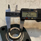 2 Qty of FK 2-Bolt Flanges FW205 w/ Insert Bearings SSB205 | 25mm Bore (2 Qty)