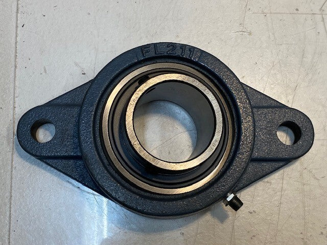 2-Bolt Flange Bearing FL211 Insert Bearing UC211-35 | 55mm Bore 18mm Bolt Holes