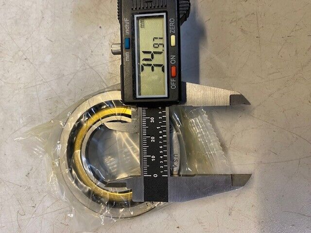MRC Bearing 7207PJDU Pressed Brass 72x35x17 mm