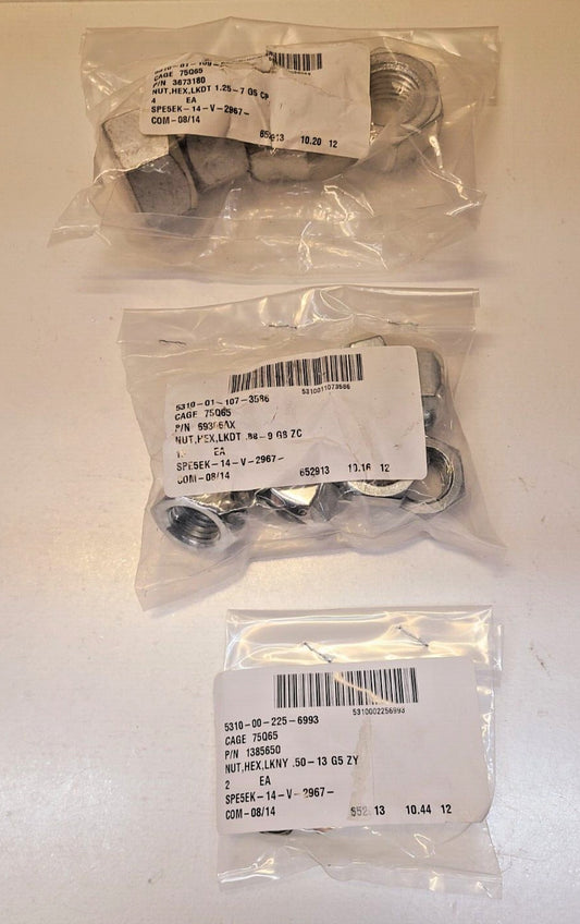 16 Qty. of Lock Nuts 1385650 | 3673180 | 69306AX (16 Qty)