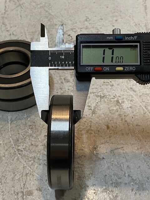 3 Quantity of NTN Bearings 6207LB 35mm Bore 72mm OD 17mm Thick (3 Quantity)