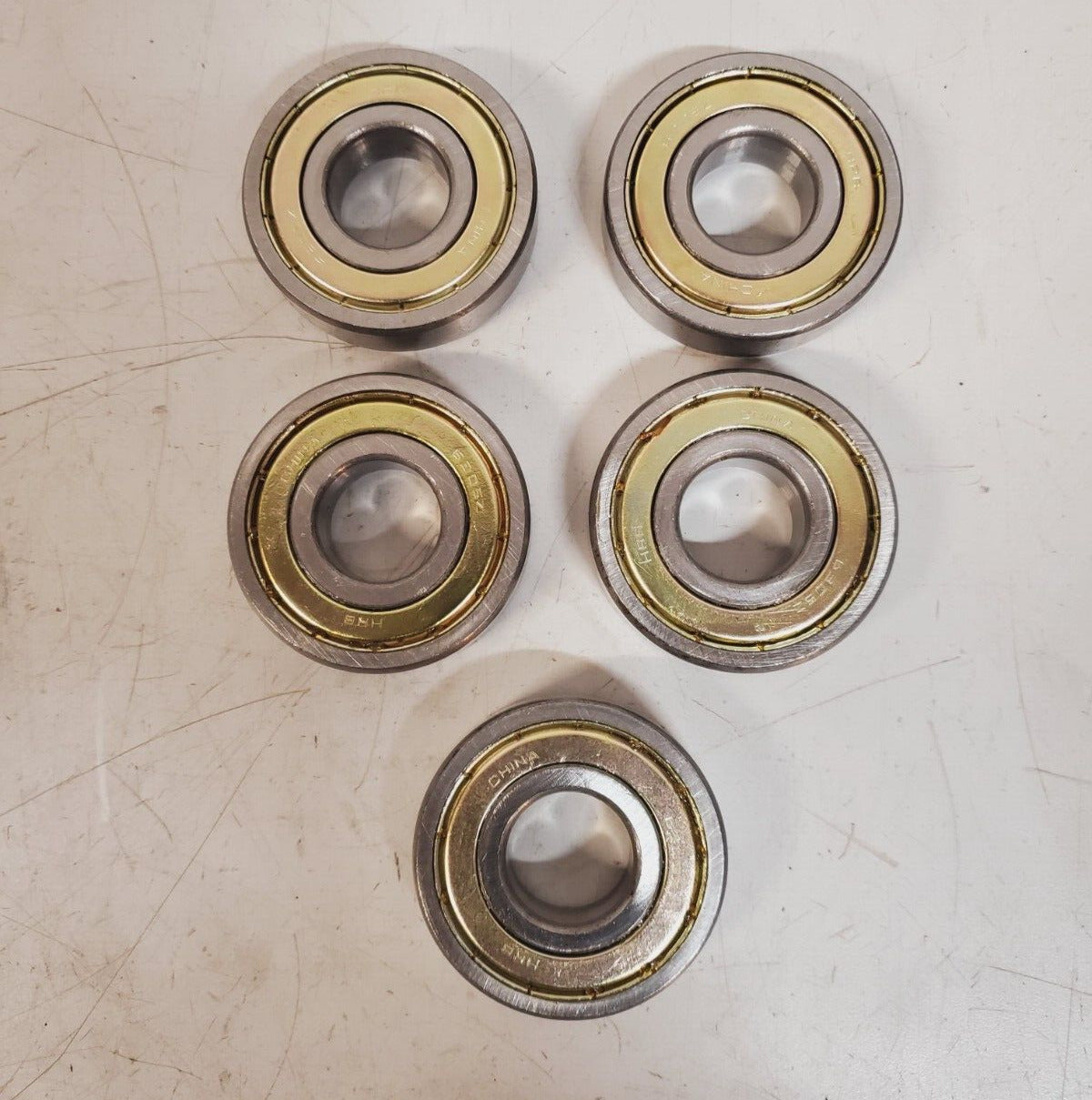 5 Qty of Harbin Bearing Factory Deep Groove Ball Bearings 6305-2Z | 6305Z(5 Qty)