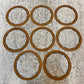 8 Qty of Friction Brake Clutch Plates G3475-F, G3475-H 33-Teeth (8 Quantity)