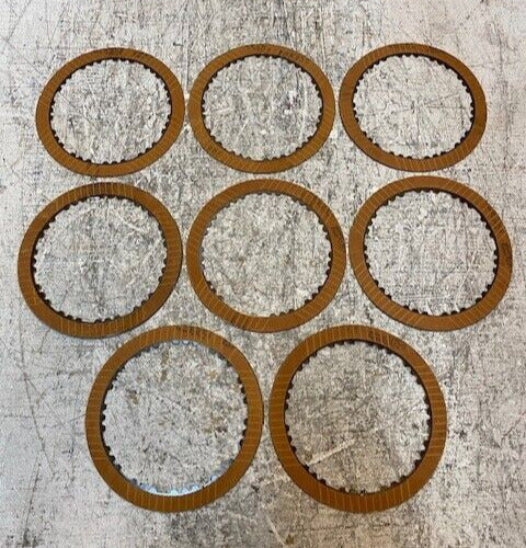 8 Qty of Friction Brake Clutch Plates G3475-F, G3475-H 33-Teeth (8 Quantity)