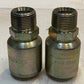 2 Quantity of Crimp Style Hydraulic Hose Fittings BW16 | 00232-B (2 Quantity)