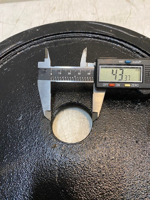 20lb Body-Solid Cast Iron Standard Weight Plate with Lid 11-1/2" Dia.