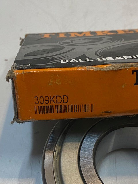 Timken 308KDD Radial Bearing, Double Shield, 44mm Bore, 100mm OD, 25mm Thick