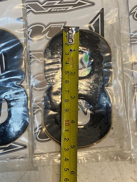 4 Quantity of N-Style Pros4 Black #8 | 3/Pk NIIII-8B 5" x 3" (12 Pcs Total)