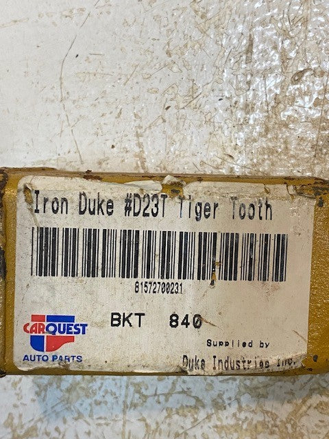 Car Quest Iron Duke D23T Tiger Tooth D230T Bucket Tooth Excavator