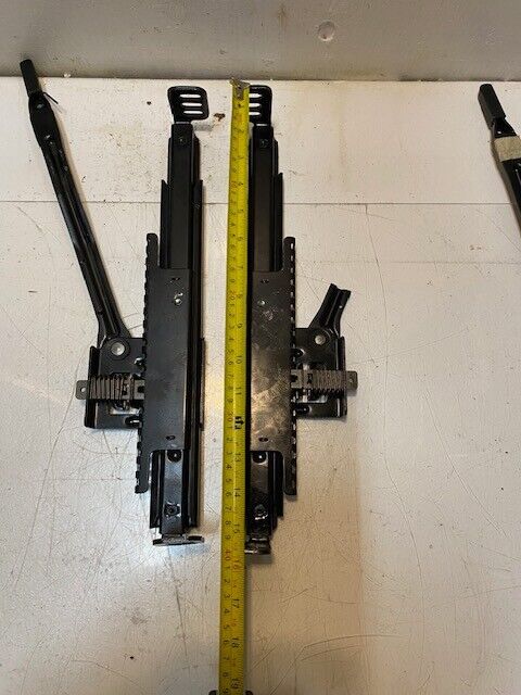 Pair of Seat Sliders for Volkswagen 15-6/8" Length 2" Width 3" Height