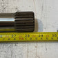 Transmission Input Shaft 28-1/2" Long 30mm OD 34mm 31-Spline End 40mm 24-Spline