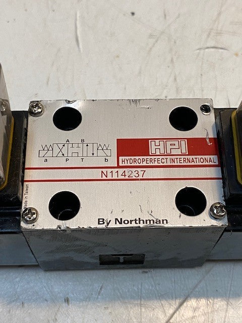 Northman HPI Hydroperfect International N114237 Hydraulic Solenoid Valve C46 APB