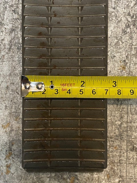 2 Quantity of Insert Tong Die 10-3/4 x 9-5/8 CDI | 10" Long 2-1/2" Wide (2 Qty)