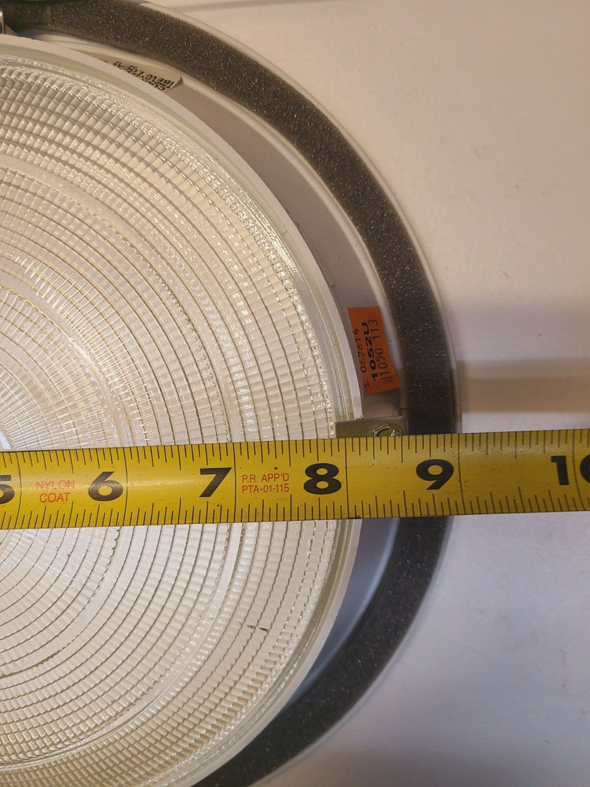 Portfolio 8" RD Recessed Regres Finish All White 10012-P | 10012 PWH