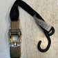 LODIMETALS 42426 WLL 500 LBS 227 KGS HEAVY DUTY RATCHET TIE DOWN STRAP