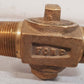 Ford Meter Box Valve 3/4" AWWA x Flare Brass